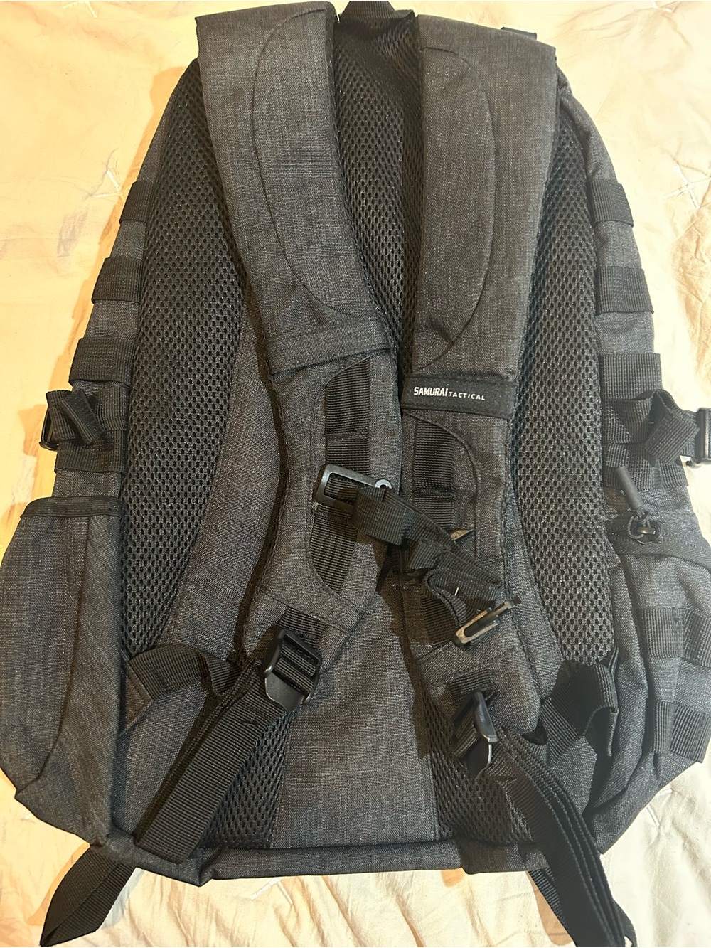 Black Men’s Backpack - Picture 4 of 5
